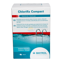 Chlorifix Kompakte Bayrol. 1,2 Kilo.