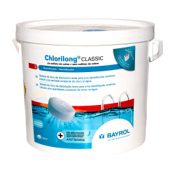 Chlorilong Classic chlore en galets Bayrol 5 kgs.